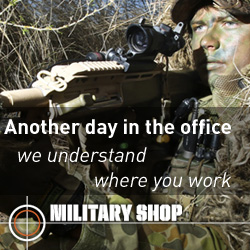 Visit MILITARY SHOP for your essential field-gear needs