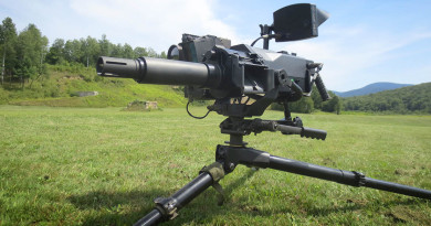 The new MK47 Light Weight Automatic Grenade Launcher.