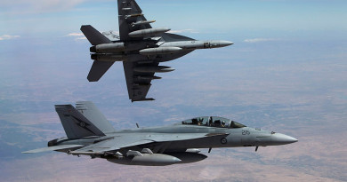 Two F/A-18F Super Hornets