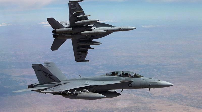 Two F/A-18F Super Hornets
