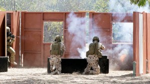 1RAR urban assault demo