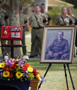 Major General 'Digger' James funeral