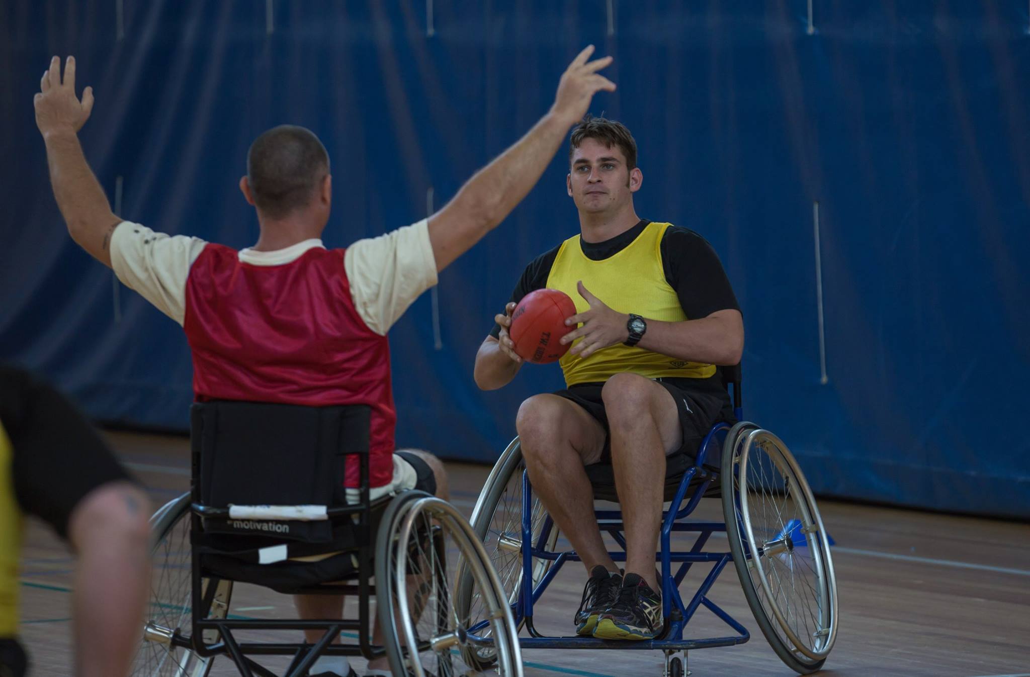 First officially organised wheelchair Aussie Rules - CONTACT magazine