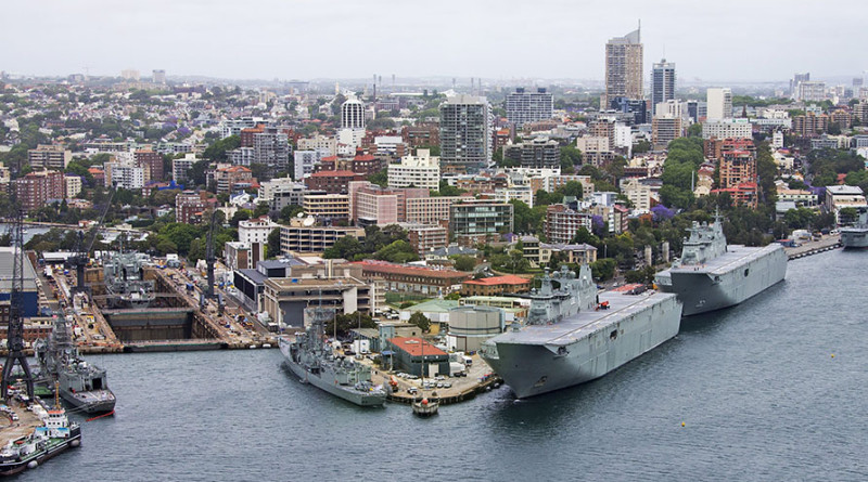 Fleet Base East, Garden Island, Sydney. Photo by Able Seaman Sarah Williams