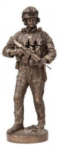 Platatac/Naked Army SF Operator 2016 Cold-Cast Bronze 