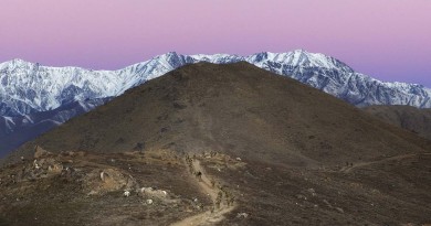 Afghan sunrise, Christmas Eve 2015, by Corporal Oliver Carter