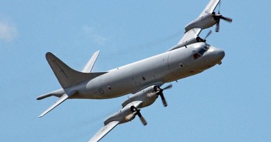 RNZAF Orion. NZDF file photo