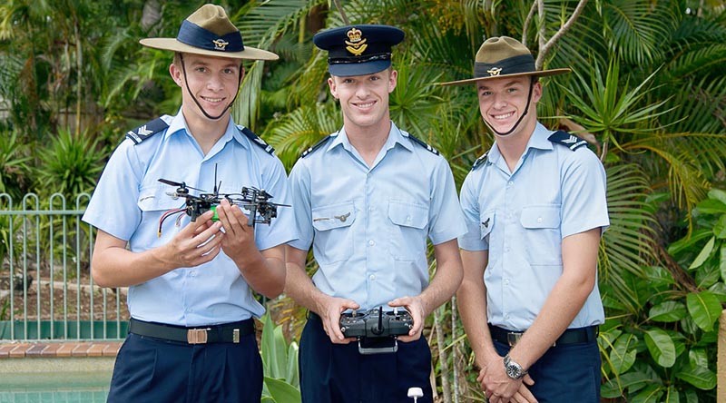 Justin, Liam and Kyle Pridmore. Photo by their proud mum.