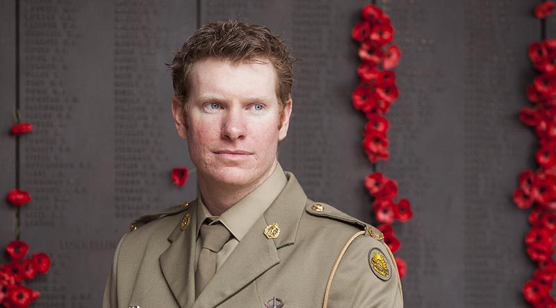 Corporal Daniel Keighran, VC. Photo by Lauren Black