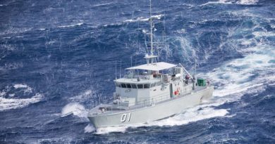 Papua New Guinean Pacific Class patrol boat, HMPNGS Rabaul.