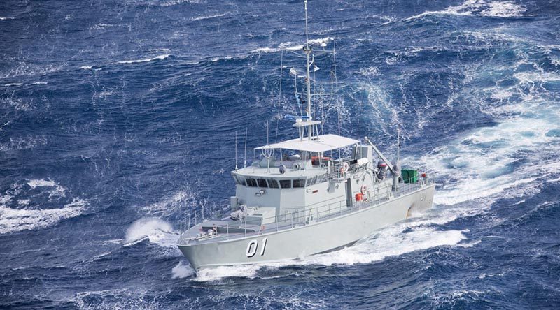 Papua New Guinean Pacific Class patrol boat, HMPNGS Rabaul.