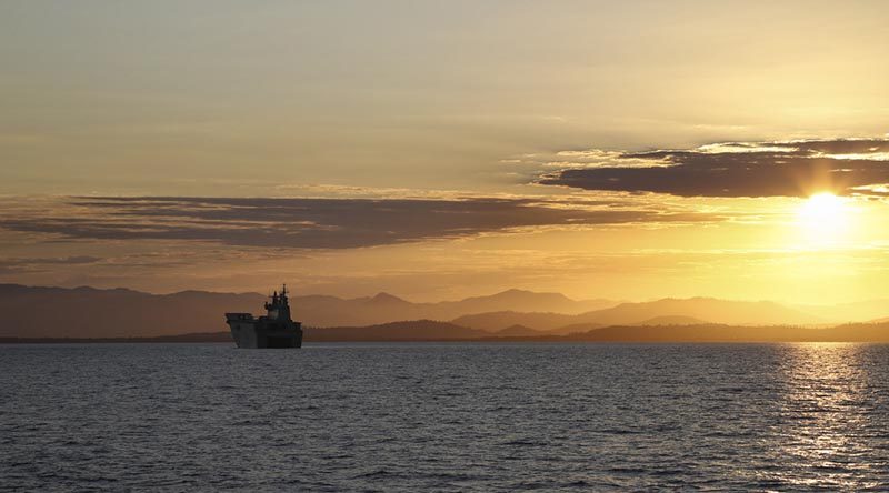 File photo - HMAS Canberra