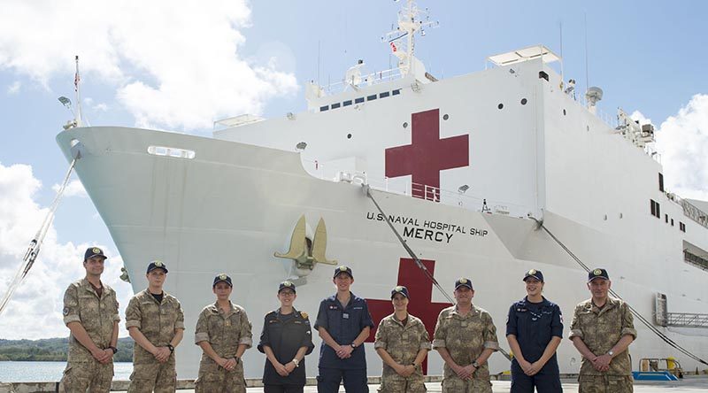 Kiwis on board for South-Pacific Mercy mission