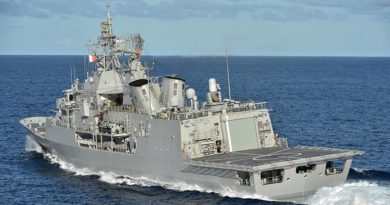 HMNZS Te Kaha heads for Sydney for pre-RIMPAC training.