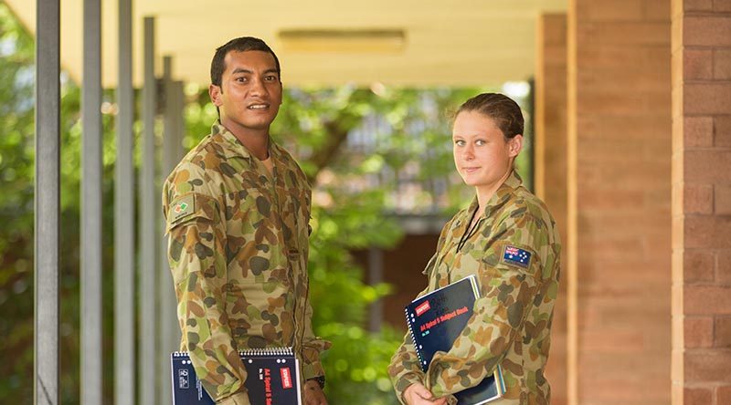 2016 AIDP trainees Kitchell Dorante (left) and Bethany King.