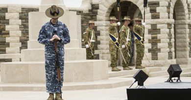 Australian Defence Force personnel from Australia's Federation Guard and Australian Army's 2nd Division rehearse at VC Corner, Fromelles, France, ahead of the commemorations of the centenaries of the First World War battles of Fromelles and Pozières. Photo by Sergeant Janine Fabre