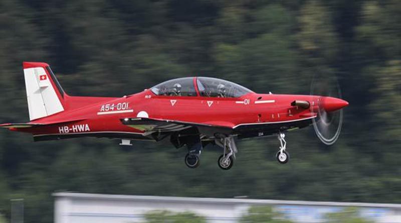 A54-001 – Australia's first Pilatus PC-21. Photo supplied