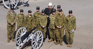 608 Squadron Military History Tour. Photo by Pilot Officer (AAFC) Paul Rosenzweig