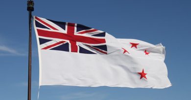 Royal New Zealand Navy White Ensign