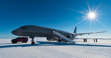 The New Zealand Defence Force has begun its annual airlift support mission to Antarctica, delivering 81 scientific and support people and about three tonnes of baggage and equipment. NZDF photo.