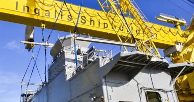 US military shipbuilder Huntington Ingalls Industries announces a Canberra office.
