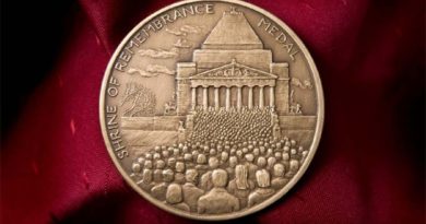 Shrine of Remembrance Medal 2016