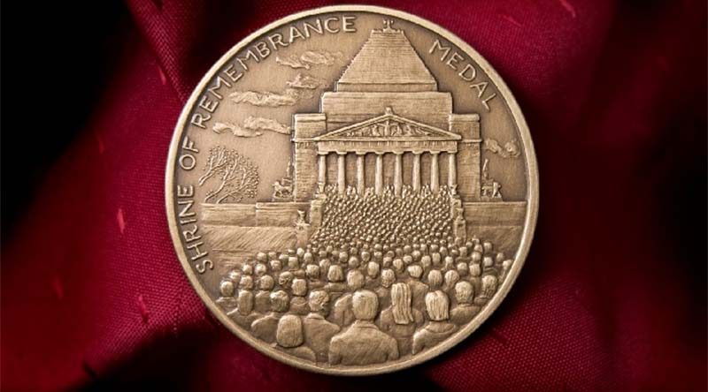 Shrine of Remembrance Medal 2016