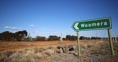 Welcome to Woomera. Photo by Corporal Nick Wiseman