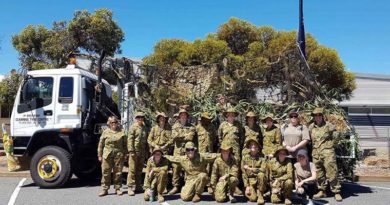 416 Army Cadet Unit Tunarama float