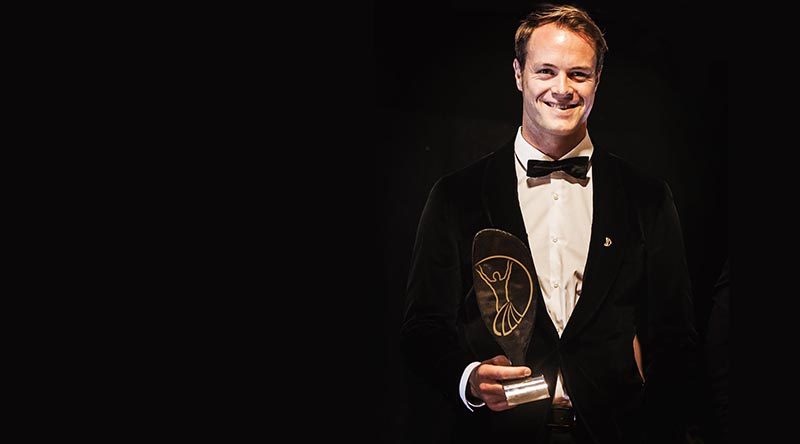 Curtis McGrath – 'Sportsman of the Year' at the World Paddle Awards.