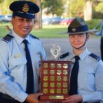 LCDT Tanielle Edwards from 605 (‘City of Onkaparinga’) Squadron, dux of the JNCO Course