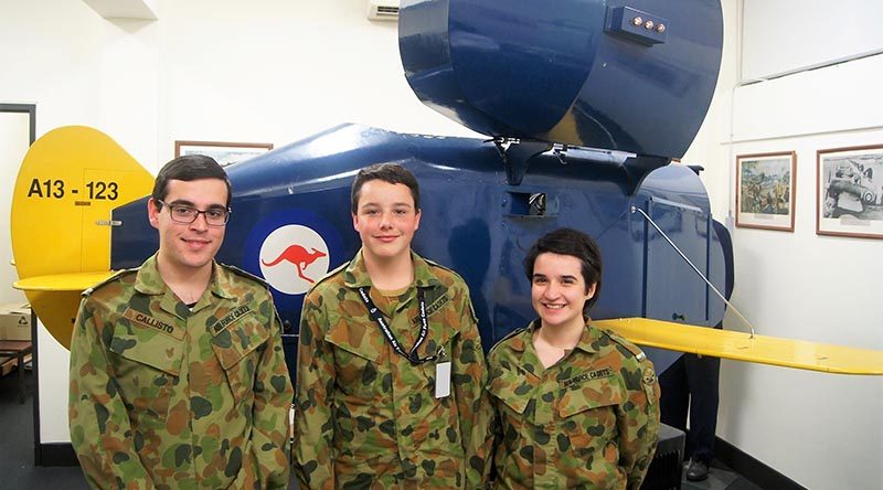 Air Force Cadets use the Link Trainer to learn to fly with no outside visibility, using only instruments – simulating flying at night, in cloud and in bad weather.