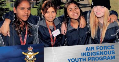 Image courtesy of the Program Support Officer, Directorate of Organisational Behaviour and Culture–Air Force, Aboriginal and Torres Strait Islander Programs.