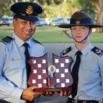 CFSGT Kelsey Wurfel (601 Squadron, Keswick Barracks), dux of the Cadet Warrant Officer Course