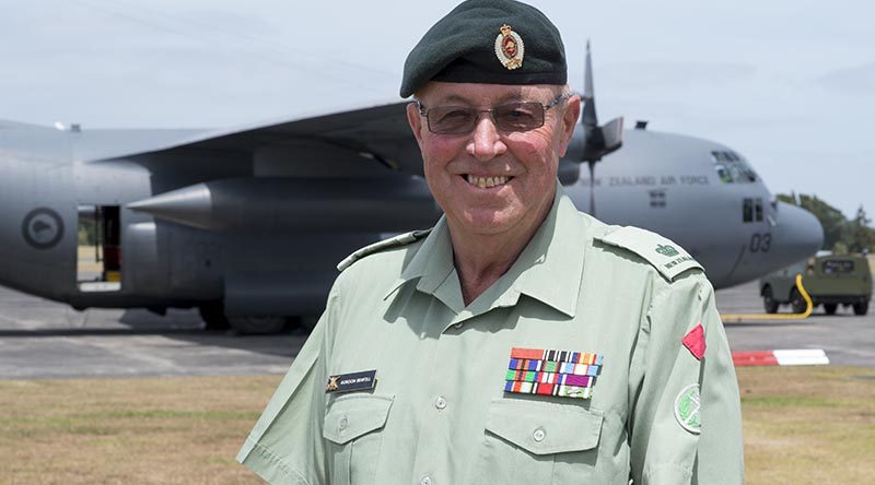 Major Gordon Benfell, the NZDF's last serving Vietnam Veteran, retiring in 2017 after serving 52 years with the New Zealand Defence Force.