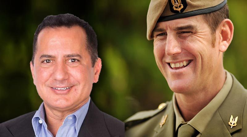 George Frazis and Ben Roberts-Smith VC – Chair and Deputy-Chair of the Industry Advisory Committee on Veterans’ Employment.