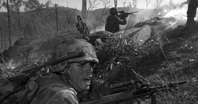 Soldiers from 1RAR participate in Exercise Balmoral. Photo by Corporal Belinda Mepham.