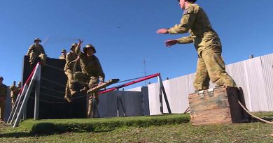 Australian Army Cadets participating in the Adventure Training Award.