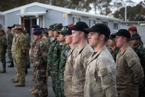 Medals parade at AASAM. ADF photo.