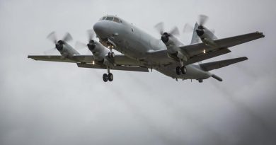 An RAAF AP-3C Orion. Photo by Corporal David Cotton.