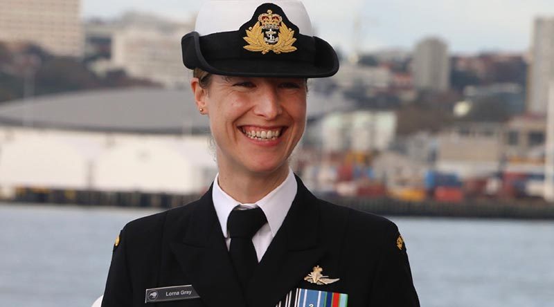Lieutenant Commander Gray – the new commander of HMNZS Otago. Photo by Mike Millett, AirflowNZ