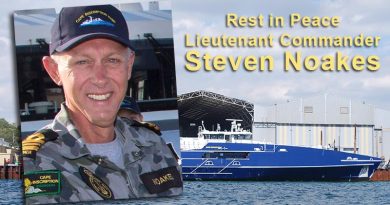 RIP Lieutenant Commander Steven Noakes