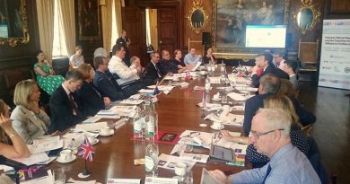 Delegates from Canada, US, UK, Australia, NZ meet in London for the International Ministerial Conference on Veterans' Issues. Photo courtesy Kent Hehr Facebook page