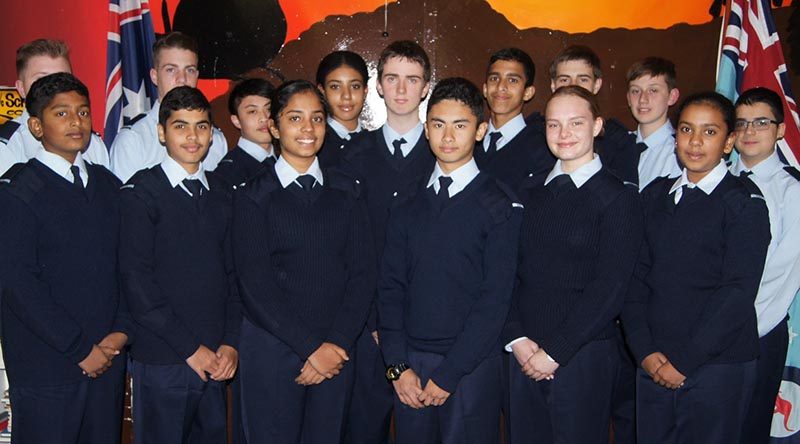 604 Squadron welcomes the newest graduates of Recruit Stage. Image by Pilot Officer (AAFC) Paul Rosenzweig