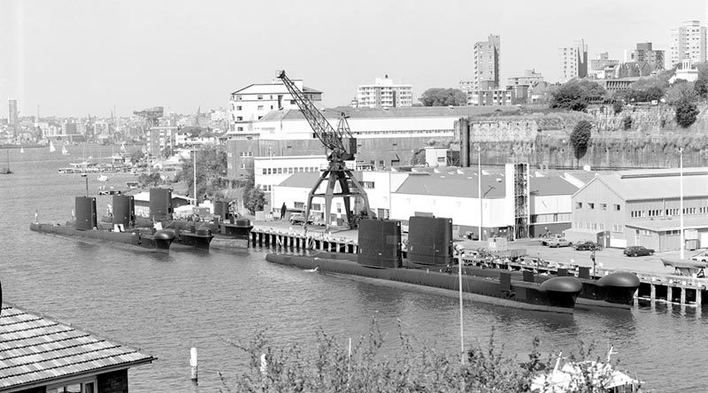 HMAS Platypus, December 1984.