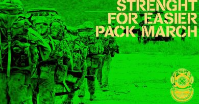 Build strength to make pack marching easier