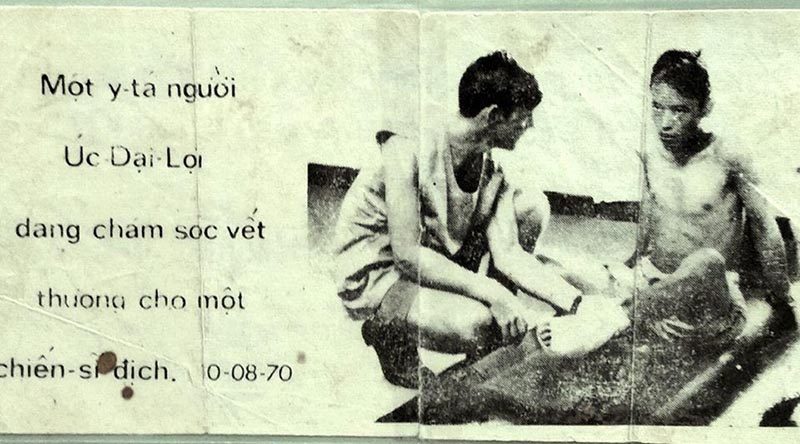 A propaganda leaflet used in Vietnam.