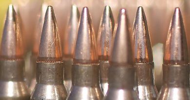 Australian 5.56mm ammunition. Photo by Sergeant John Waddell.