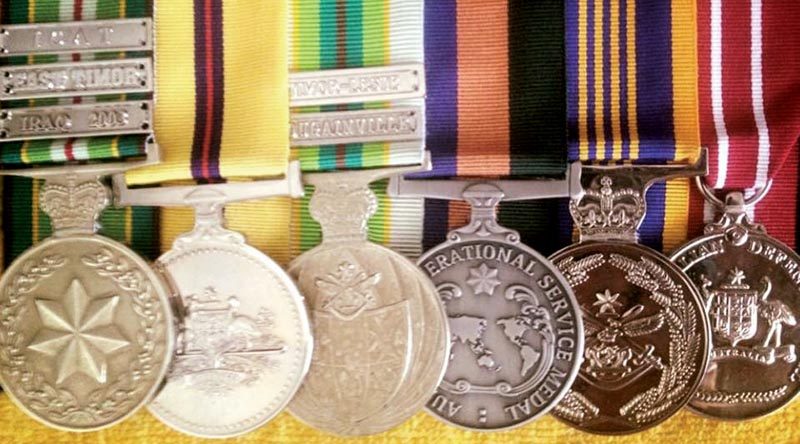 Dave Finney's medals