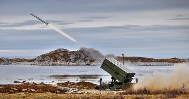 NASAMS test fire in Norway. Kongsberg photo by Andøya Mai.